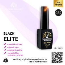 Oja semipermanenta BLACK ELITE, Global Fashion 8 ml, 082
