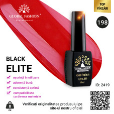 Oja semipermanenta BLACK ELITE, Global Fashion 8 ml, 198