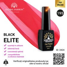 Oja semipermanenta BLACK ELITE, Global Fashion 8 ml, 195