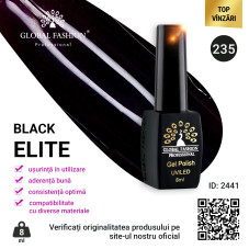 Oja semipermanenta Black Elite, Global Fashion 8 ml, 235