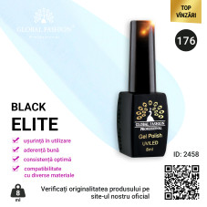 Oja semipermanenta BLACK ELITE, Global Fashion 8 ml, 176