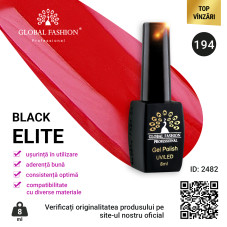 Oja semipermanenta BLACK ELITE, Global Fashion 8 ml, 194