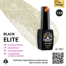 Oja semipermanenta BLACK ELITE, Global Fashion 8 ml, 154