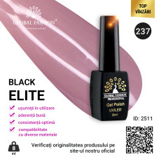 Oja semipermanenta Black Elite, Global Fashion 8 ml, 237