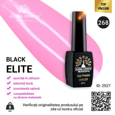 Oja semipermanenta BLACK ELITE, Global Fashion 8 ml, 268