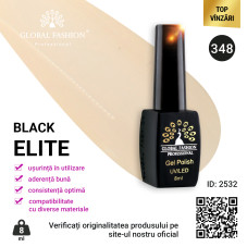 Oja semipermanenta Black Elite, Global Fashion 8 ml, 348