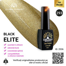 Gel lac BLACK ELITE 293, Global Fashion 8 ml