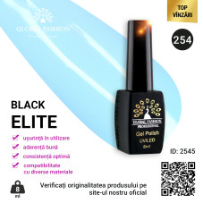 Oja semipermanenta BLACK ELITE, Global Fashion 8 ml, 254 Oja semipermanenta BLACK ELITE, Global Fashion 8 ml, 254