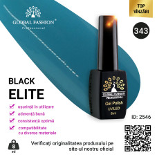 Oja semipermanenta BLACK ELITE, Global Fashion 8 ml, 343