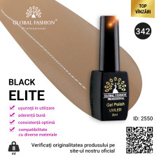 Oja semipermanenta Black Elite, Global Fashion 8 ml, 342