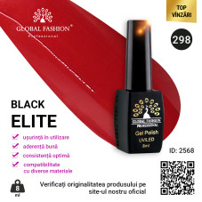 Oja semipermanenta BLACK ELITE, Global Fashion 8 ml, 298