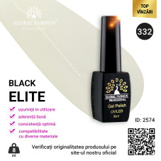Oja semipermanenta BLACK ELITE, Global Fashion 8 ml, 332