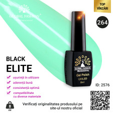 Oja semipermanenta Black Elite, Global Fashion 8 ml, 264