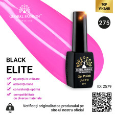 Oja semipermanenta Black Elite, Global Fashion 8 ml, 275