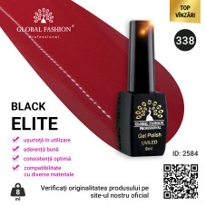 Oja semipermanenta Black Elite, Global Fashion 8 ml, 338