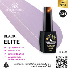 Oja semipermanenta Black Elite, Global Fashion 8 ml, 334