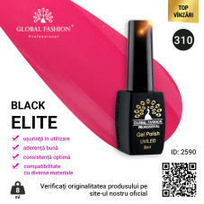 Oja semipermanenta Black Elite, Global Fashion 8 ml, 310