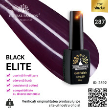 Oja semipermanenta BLACK ELITE, Global Fashion 8 ml, 287