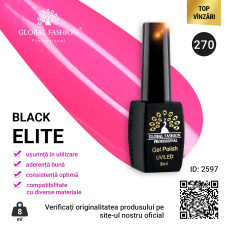 Oja semipermanenta BLACK ELITE, Global Fashion 8 ml, 270