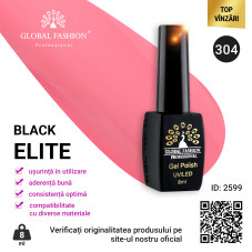 Oja semipermanenta Black Elite, Global Fashion 8 ml, 304