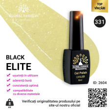 Oja semipermanenta Black Elite, Global Fashion 8 ml, 331 Oja semipermanenta Black Elite, Global Fashion 8 ml, 331
