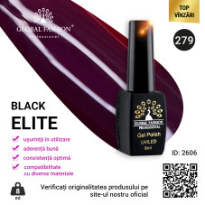 Oja semipermanenta BLACK ELITE, Global Fashion 8 ml, 279