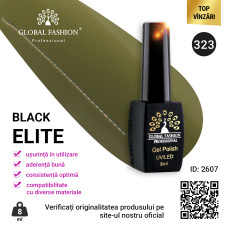 Oja semipermanenta Black Elite, Global Fashion 8 ml, 323