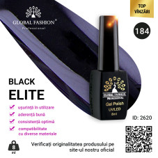 Oja semipermanenta BLACK ELITE, Global Fashion 8 ml, 184
