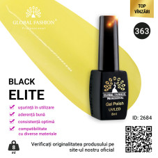 Oja semipermanenta BLACK ELITE, Global Fashion 8 ml, 363