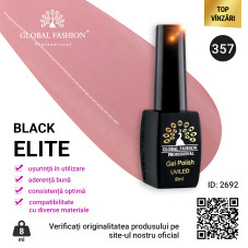 Oja semipermanenta BLACK ELITE, Global Fashion 8 ml, 357