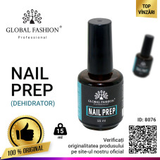 Degresant pentru unghii, Nail Prep, Global Fashion, 15ml, transparent