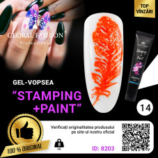 Gel vopsea pentru pictura chinezeasca si stamping Painting+Stamping 8ml, 14