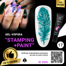 Gel vopsea pentru pictura chinezeasca si stamping Painting+Stamping 8ml, 17