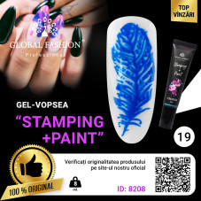 Gel vopsea pentru pictura chinezeasca si stamping Painting+Stamping 8ml, 19