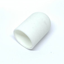 Pedicure abrasive caps, 10*15 mm, #120, white 1 pc.