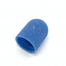 Колпачки абразива для педикюра, 10*15 мм, #150, blue 1 шт.