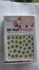 Abtibild decor unghii 3D, Nail Sticker, model YG415
