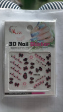 Abtibild unghii 3D Nail Sticker FAM-010
