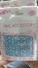 Abtibild unghii 3D Nail Accessory - Blue
