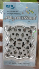 Abtibild pentru unghii  3D Nail Accessory OPQ H5