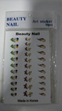 Tatuaj unghii Beauty Nail pe baza de apa - 30 desene