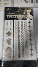 Tatuaj corp temporar Metal Tatto Stickers CT-145