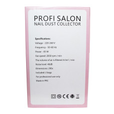 Витяжка Манікюрна, X1 Profi Salon, 65W