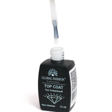 Молочний топ без липкого шару Global Fashion Milk Top Coat, 12 мл (топ/фініш)