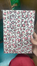 Buffer unghii cu imprimeu leopard - Pink