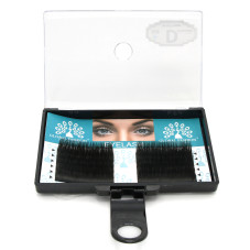 Set of Global Fashion D 0.15 14 mm ribbon lashes