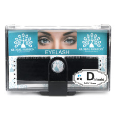 Set of Global Fashion D 0.15 14 mm ribbon lashes