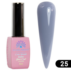 Цветная френч база для гель лака Global Fashion, Color French Base Coat 8 мл, 25