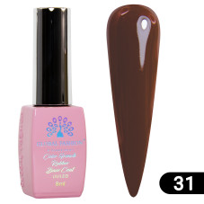 Цветная френч база для гель лака Global Fashion, Color French Base Coat 8 мл, 31