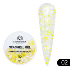 Gel color cu efect de scoica SeaShell 5 gr, 02